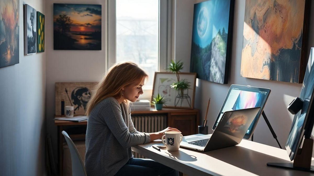 Como Vender Arte Digital de Forma Eficiente