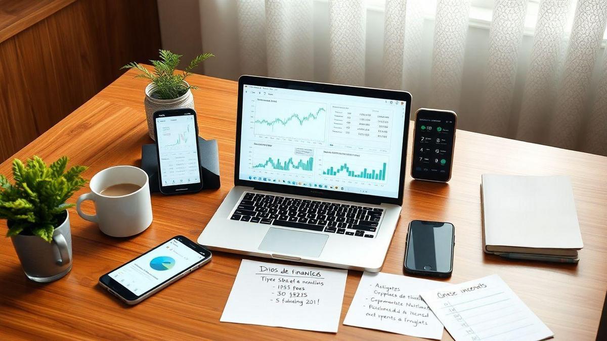 Comparação entre diferentes apps de finanças