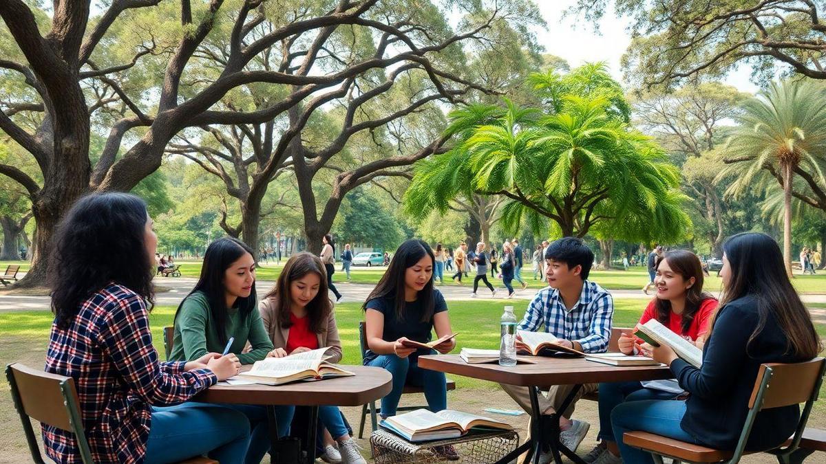 Engajamento comunitário e aprendizado de idiomas