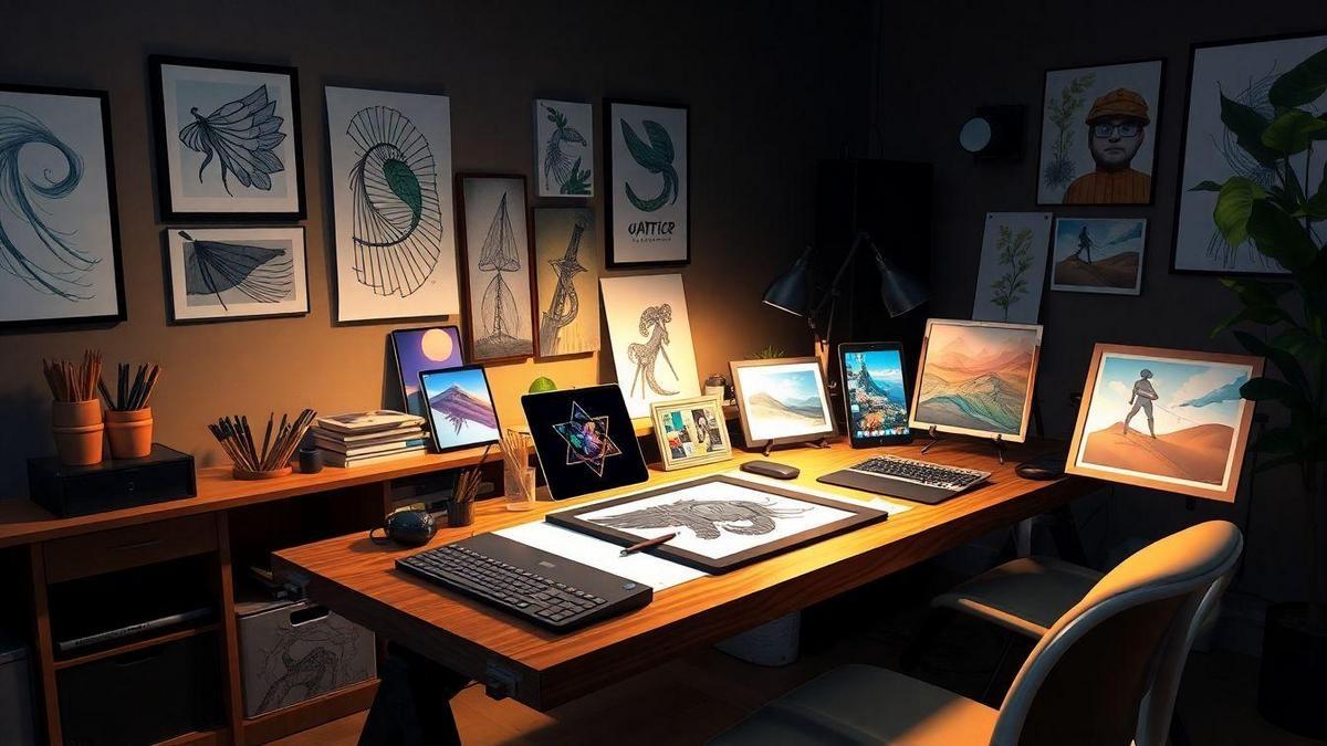 Entendendo as Melhores Plataformas para Vender Artes Digitais