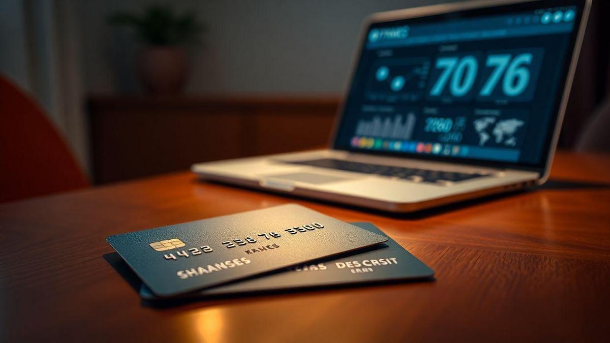 Impacto dos cartões de crédito na pontuação de crédito