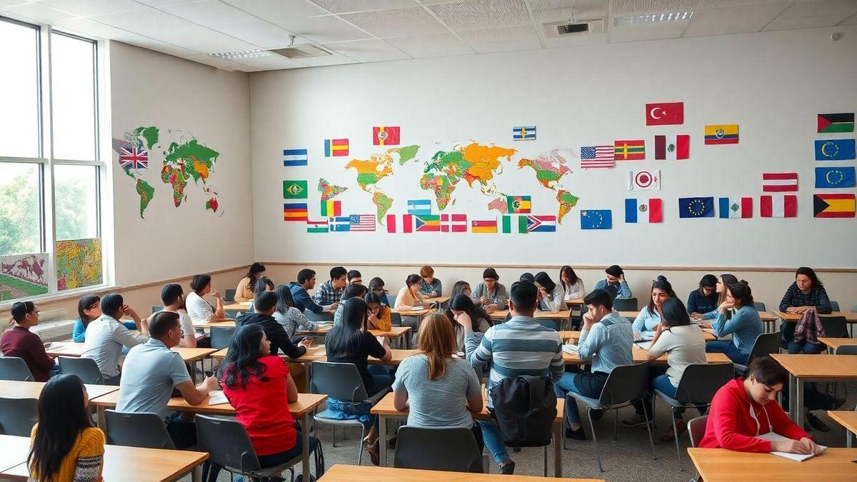 Intercâmbio Cultural para Aprendizado de Idiomas