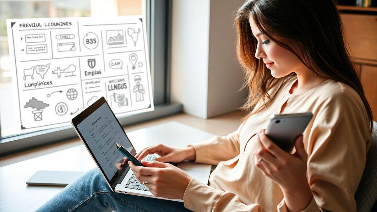 O papel da tecnologia no aprendizado de idiomas
