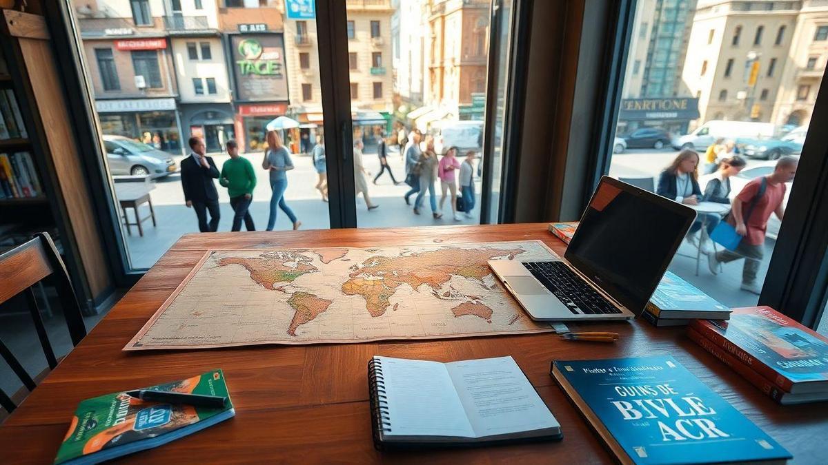 Planejamento de Viagens para Aprender Idiomas