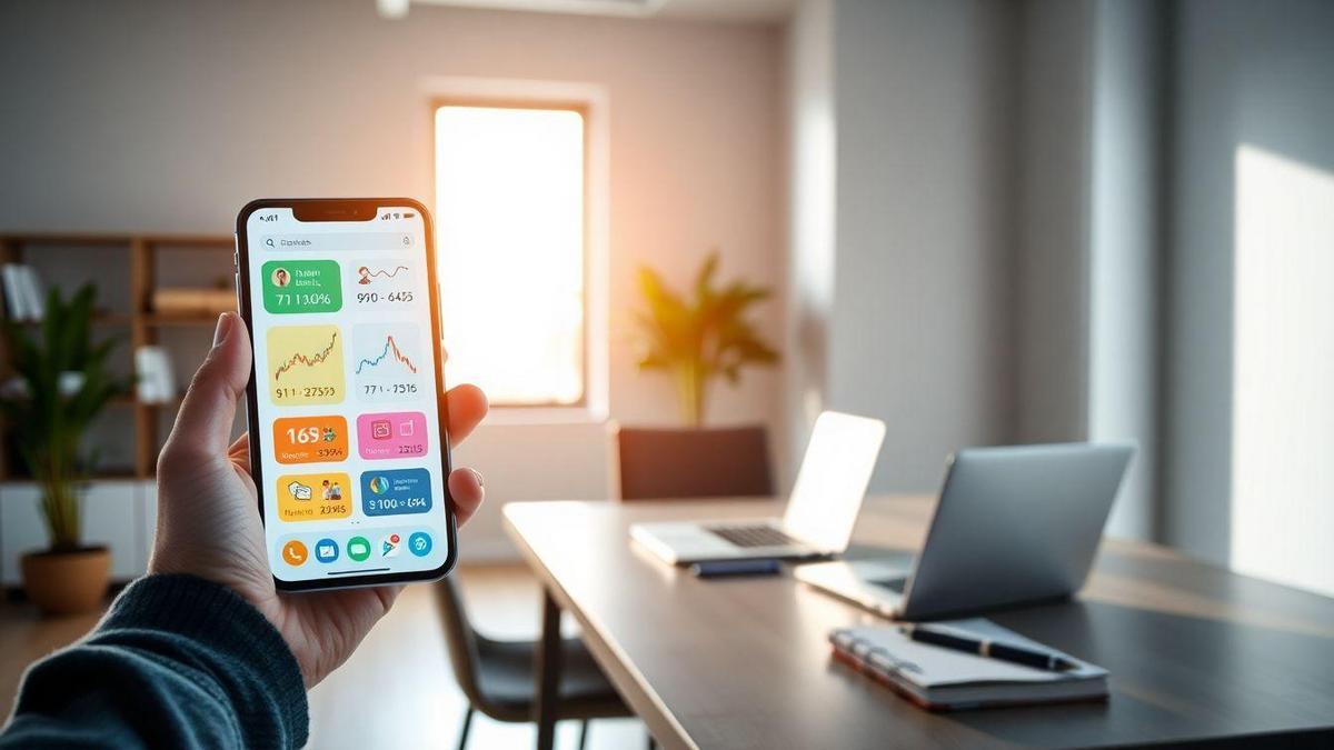 Tendências futuras em apps de finanças